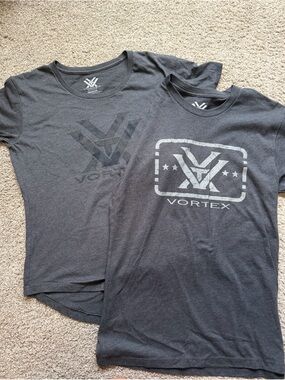Vortex Women's Short Sleeve Tee - Charcoal Gray (2)